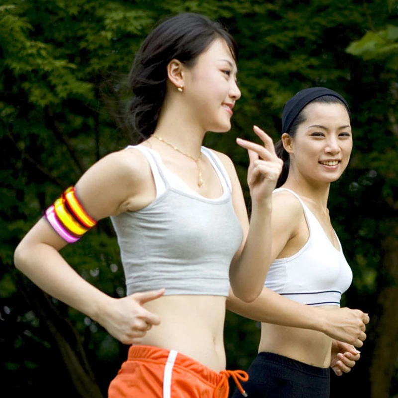 Perfect Outdoor Cycling Sports Night Running Led Light Armband Safety Belt Arm Leg Reflective Warning Light Wristband Luminous Light 3 Perfect Outdoor Cycling Sports Night Running Led Light Armband Safety Belt Arm Leg Reflective Warning Light Wristband Luminous Light 3