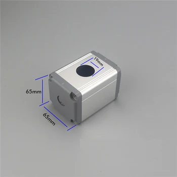 

Aluminum pushbutton switch box Metal Push Button switch box 65*65 one hole 22mm pushbutton switch enclosure