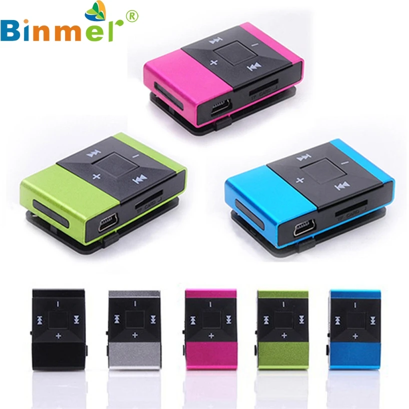 Binmer A18 Mecall горячая Распродажа мини USB клип цифровой Mp3 музыкальный плеер Поддержка