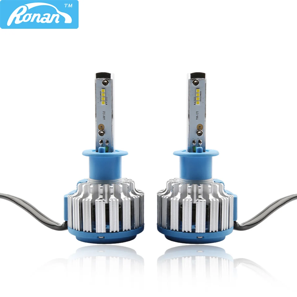 

RONAN Car LED turbo Headlight H4 H1 H3 H11 H7 9005 9006 HB4 70W 7000lm 6000K
