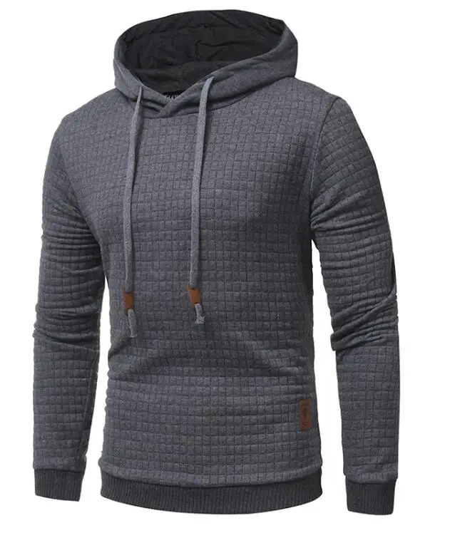 Hoodies Men 2019 Brand Male Long Sleeve Solid Color Hooded Sweatshirt Mens Hoodie Tracksuit Sweat Coat Casual Sportswear S-5XL