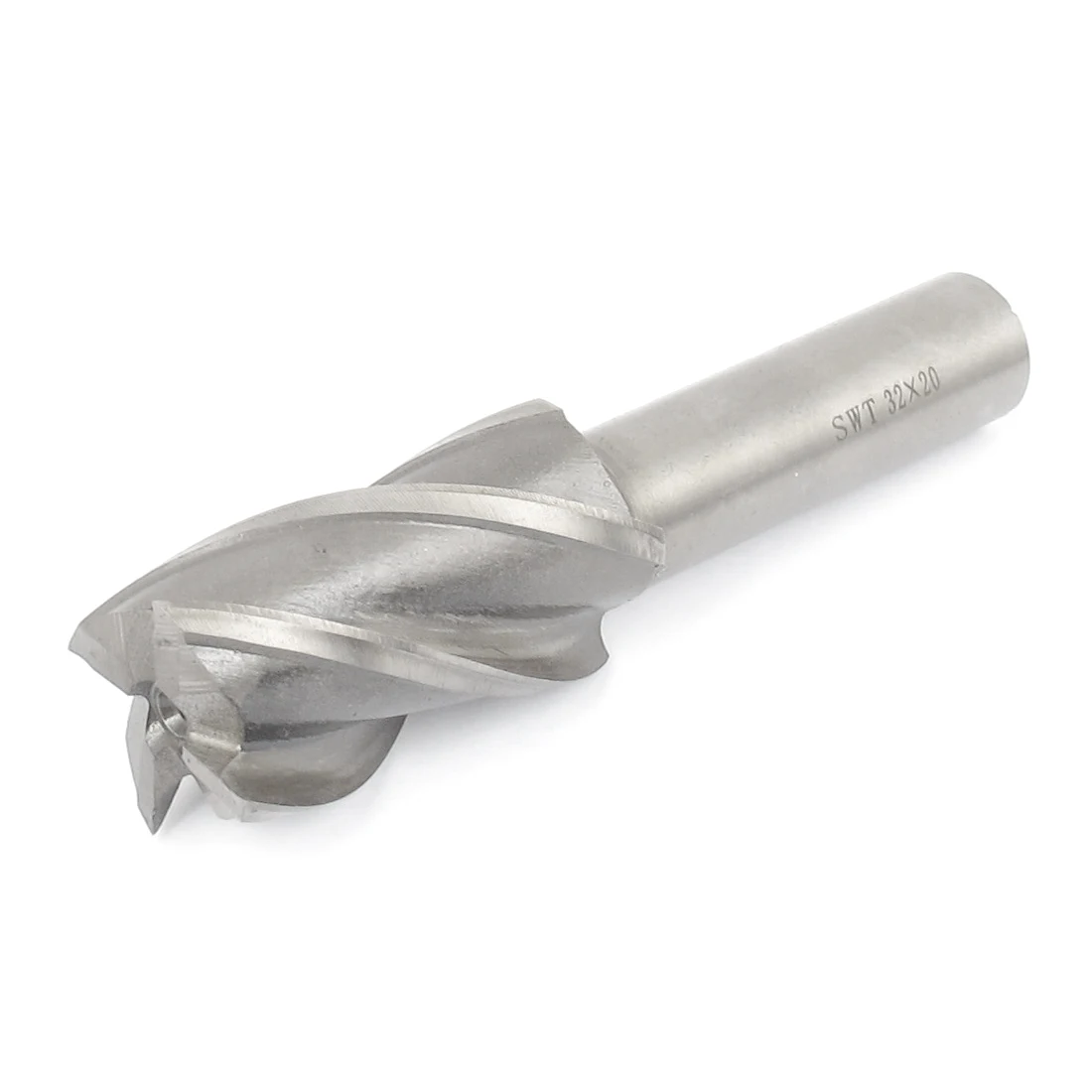 

32Mm Cutting Dia 130Mm Length Hss Straight Shank 4 Flutes End Mill Milling Cutter