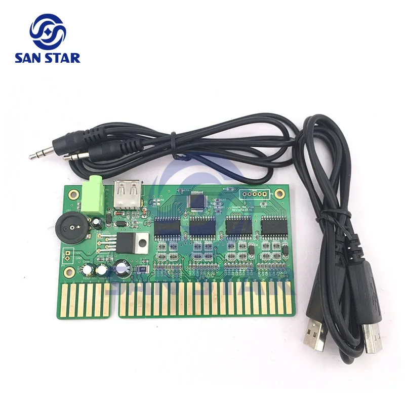 USB к JAMMA аркадная консоль конвертер Аркада pcb запчасти