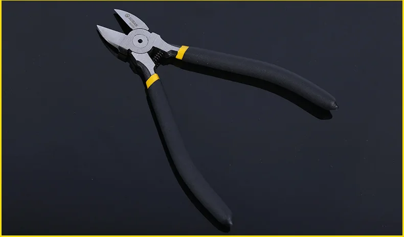 AUBON " /6"/" европейский тип CR-V пластиковые плоскогубцы кусачки ювелирные изделия электрические кусачки для кабеля режущие боковые ножницы