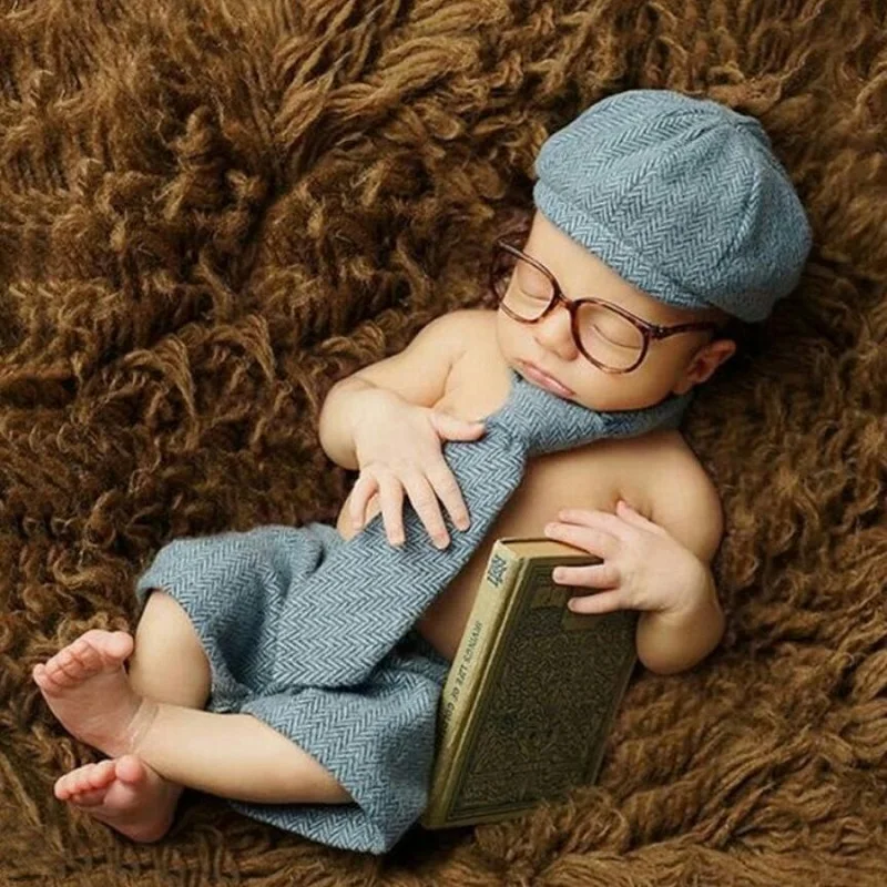 little girl newborn photography crown props neonatal baby girl boy
