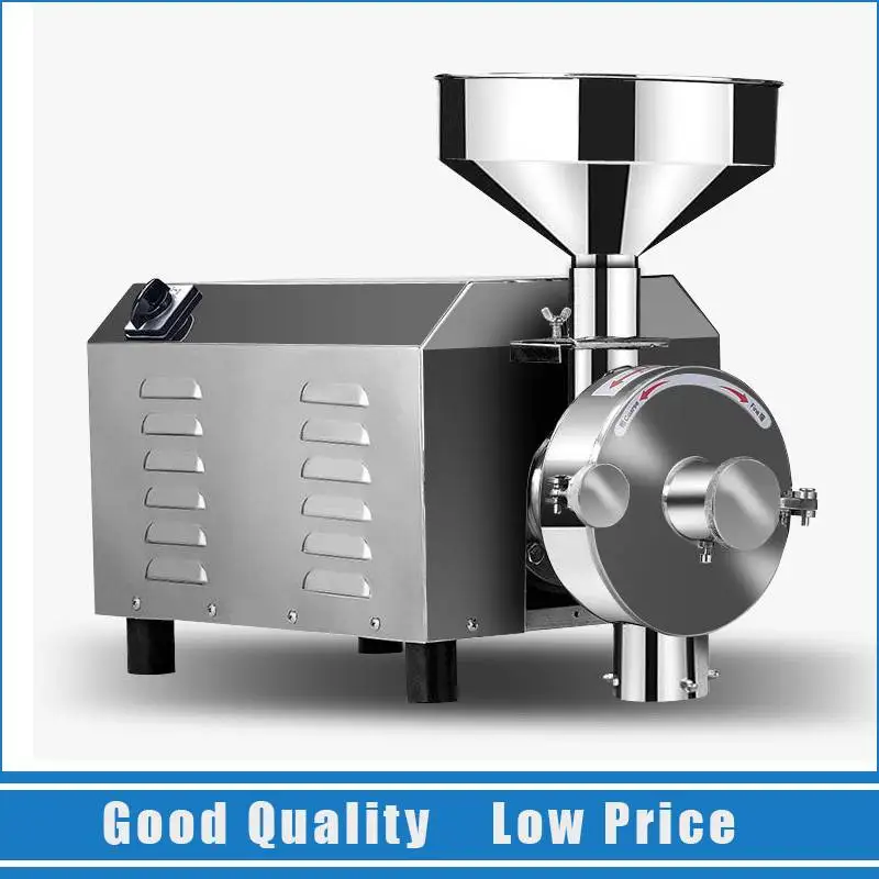 Herbs Mill Powder Machine 1.8kwkw Stainless Steel Electric Commercial