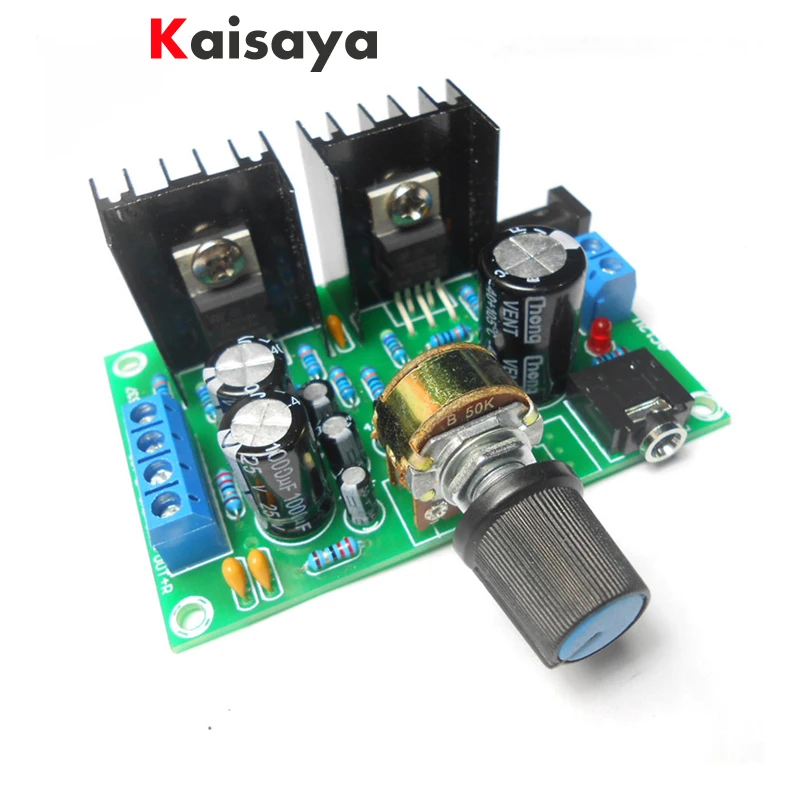 Двухканальная Плата усилителя мощности TDA2030A 15Wx2 комплект DIY для электронного