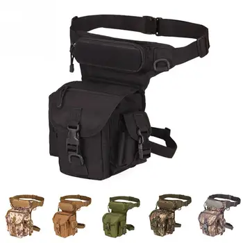 

Tactical Military Waterproof Nylon Fanny Pack Men Multi-pockets Waist Bag Camo Travel Belt Bag Waist Pack Camping Hiking Leg Bag