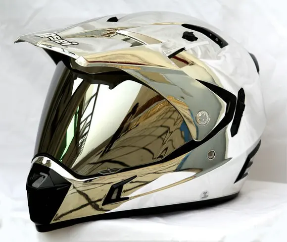 MASEI HELMET CHROME 311 ATV MOTOCROSS 