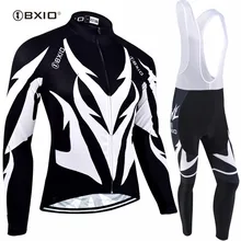 Bxio Дизайн Велонаборы дышащая Велосипедный Спорт одежда Ropa Ciclismo рок Велосипедная форма полный молнии MTB Велосипедный Спорт Майки 107