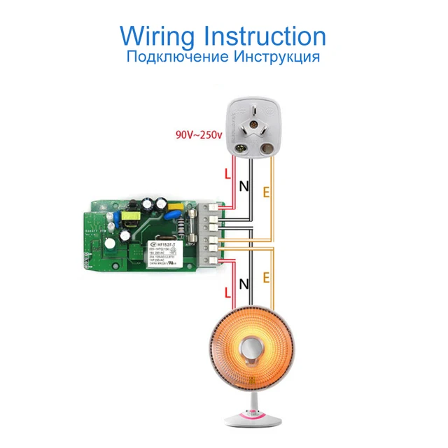 Sonoff TH10 Wi-Fi Smart Switch Smart Home Automation 10A 2200W Wireless Switch Modules With Temperature Sensor Humidity Monitor