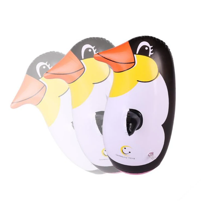 

New 36CM penguin tumbler thickened PVC inflatable children's toys