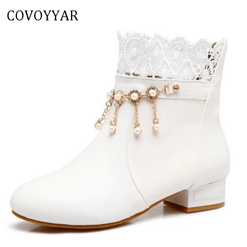 low heel ankle boots lace up