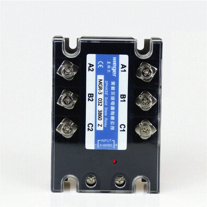 Threephase Solid State Relay Dc Controlled Ac 380v 60a Mgr3 032 3860z