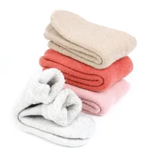 1 пара, женские плотные теплые шерстяные кашемировые повседневные зимние теплые носки