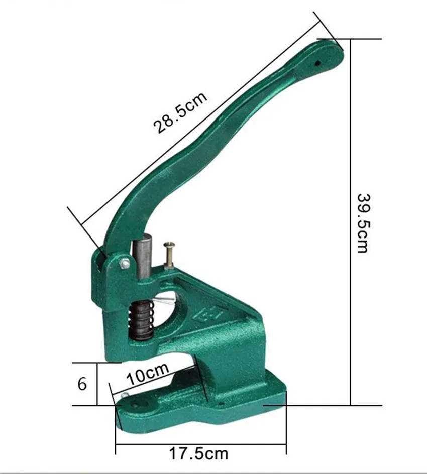 DK93 Ручной пресс-машина для заклепок ручной работы машина для заклепок штампы инструмент ручной пресс втулка оснастка машина для баннеров сумки обувь