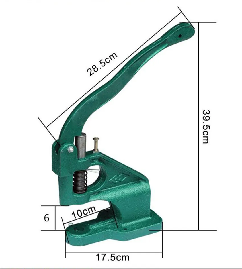 DK93 Handmade Manual Press Machine Stud Rivet Setter Machine Dies Tool