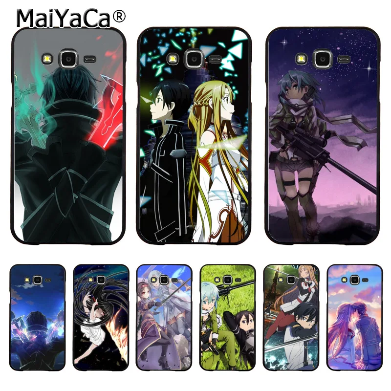 Чехол для телефона MaiYaCa Sword Art Online SAO уникальный дизайн высокого качества samsung j7 j8 j4