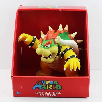 

Rare Collection Big Size 9" 23cm Super Mario Bros Koopa Bowser Figure Dolls For Kids Toy