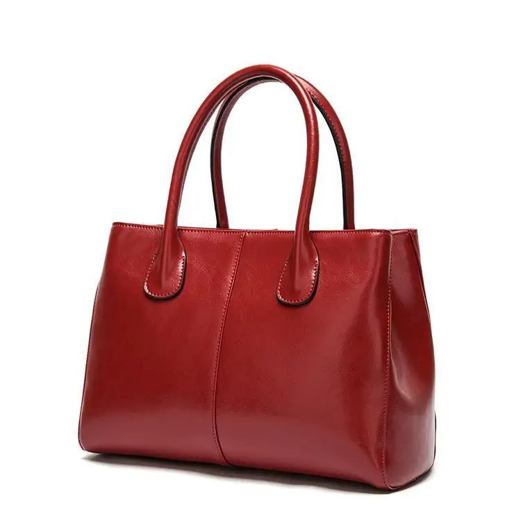 

High Genuine Leather Woman Package Single Shoulder Span Package Cowhide Woman Package
