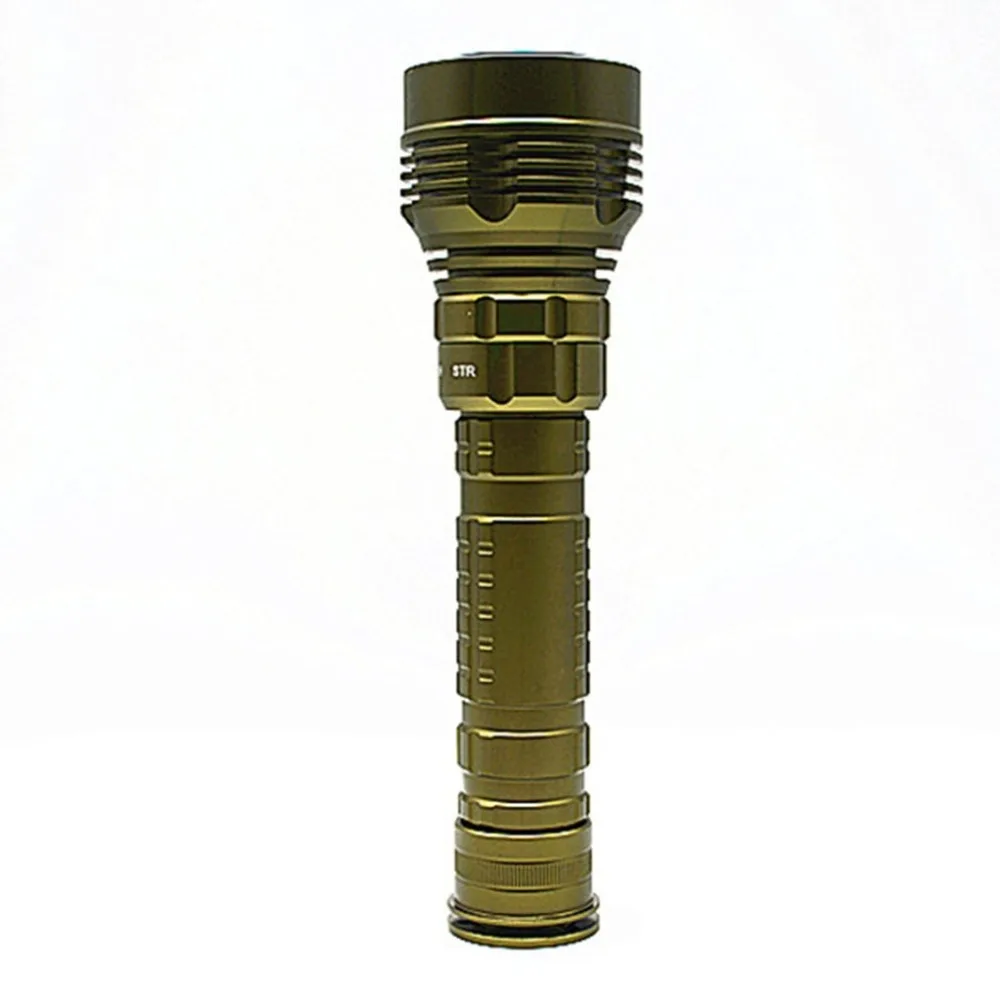 

2color 5* XM L2 LED Scuba Diving Photography Flashlight Torch Underwater Waterproof Flashlight 100m