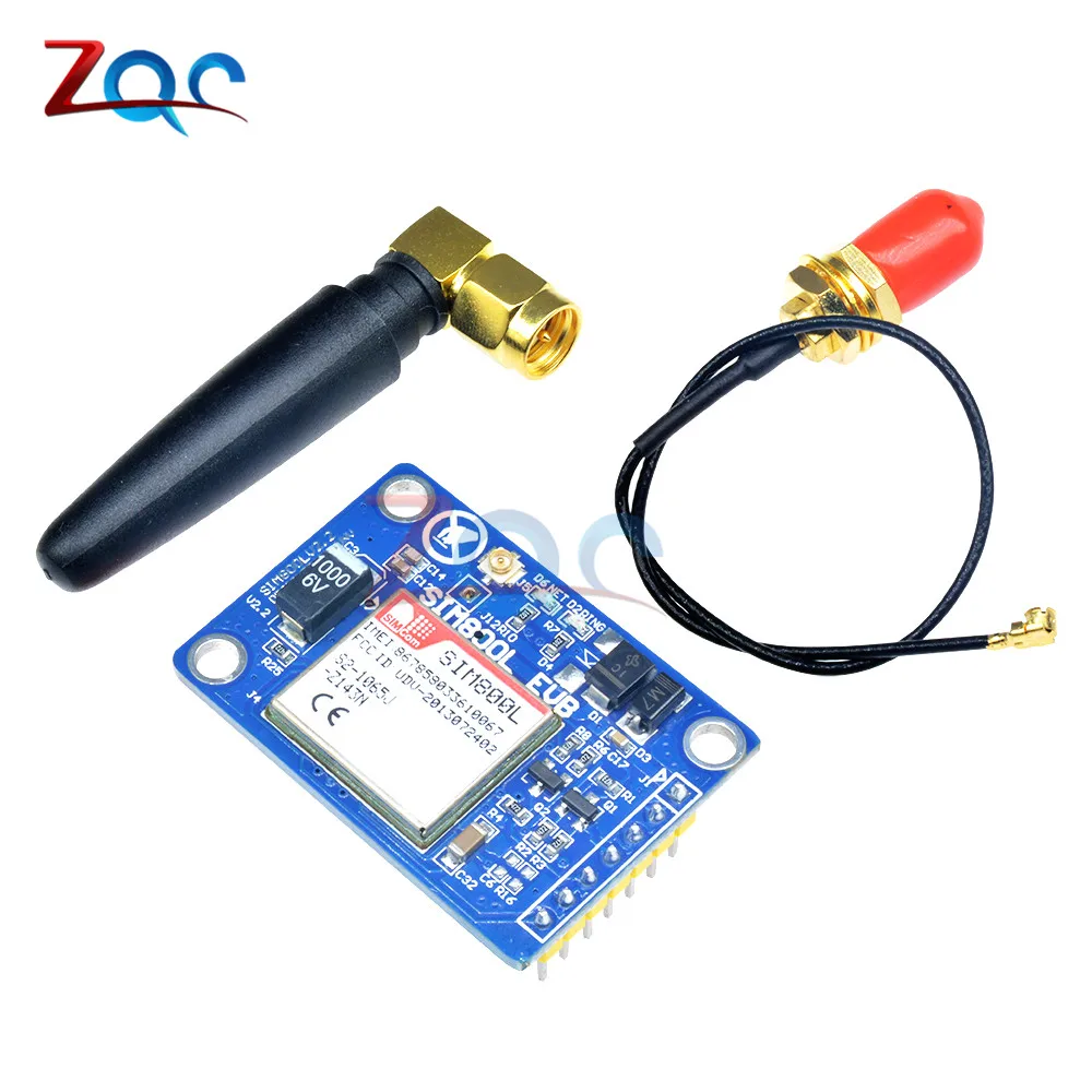 SIM800L V2.0 5 в беспроводной модуль GSM GPRS четырехдиапазонная SIM плата с антенной