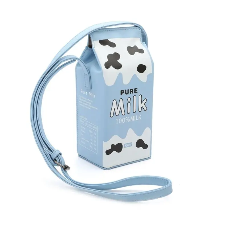 

2019 New Women Fashion Leather Milk Shape Shoulder Lady Crossbody Bag Tote Messenger Satchel Purse