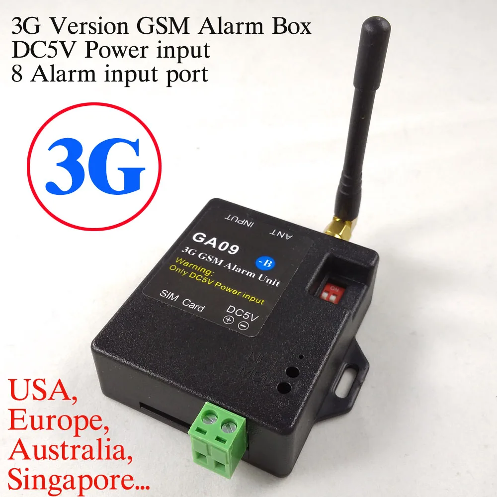 Система сигнализации для дома 8 каналов 3G и GSM SMS сигнал вызова 2017|system alarm|system