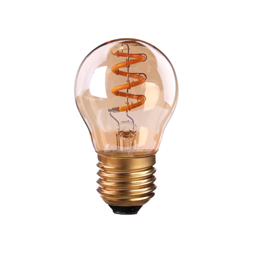 Светодиодная лампа Эдисона Grensk в винтажном стиле E27 2200k G45 T45|led filament light bulb|light bulbled |