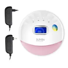 72 Вт USB UV 30 светодиодный светильник Сушилка для ногтей Авто сенсор ЖК-монитор Маникюр гель лак отверждения 4 таймера установки ногтей инструменты