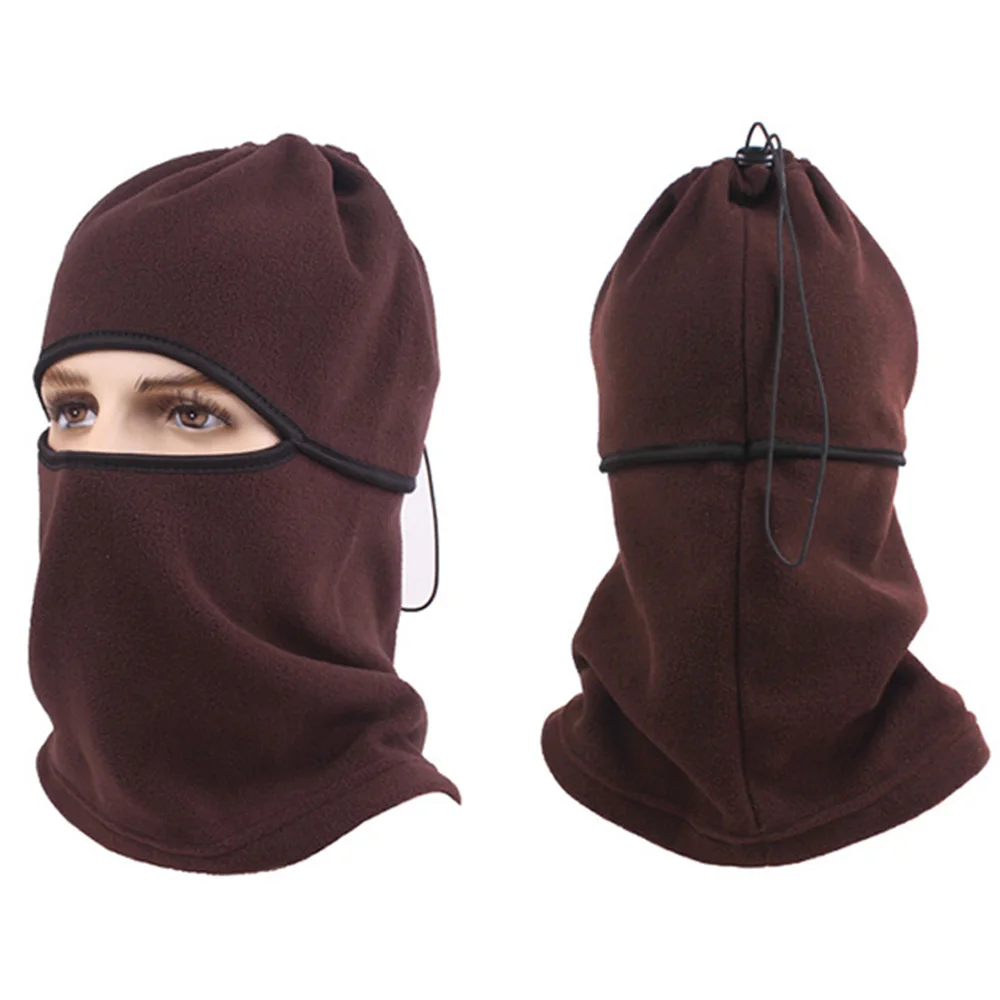 Mens Balaclava Ski Face Mask Hat Winter Neck Warmer Fleece Cycling Outdoor Cap CSHAT0541