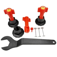 Tile Leveling System Kit Reusable Leveler Flat Ceramic Floor Wall Construction Tools HYD88