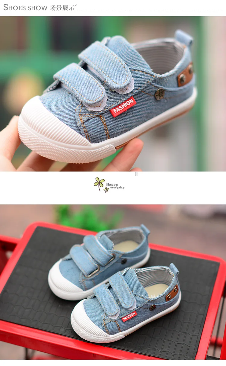 

Kids Shoes for Girls Sneakers Jeans Canvas Children Shoes Denim Running Sport Baby Sneakers Girls Shoes