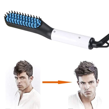 

Grooming Kit Beard Brush & Comb Hair Straightener Comb Straightening Brush Hair Styling Tools Man Woman