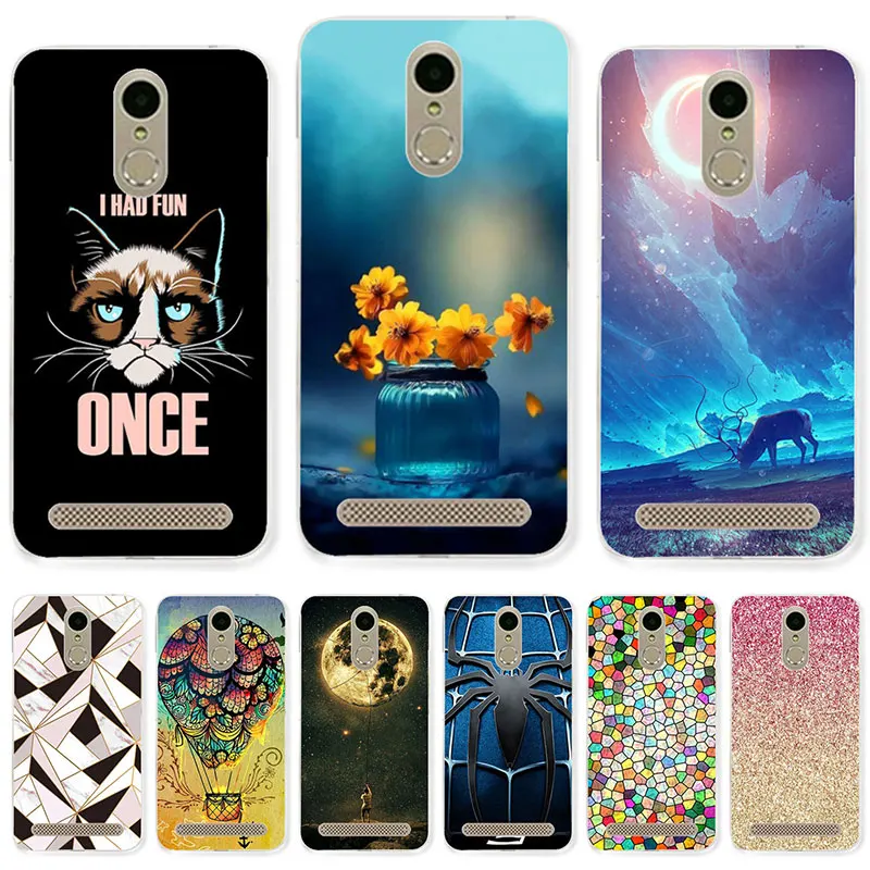 

TAOYUNXI Soft TPU Case For ZTE Blade A602 Cases For ZTE Blade A602 5.5 Inch Flexible DIY Painted Protective Silicone Covers