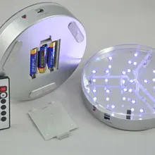 36 шт/Лот пульт дистанционного управления светодиодный multi-цветов 6 дюймов Свадебная светодиодная подставка, чашка для светодиода свет как декоративные принадлежности для вечеринок