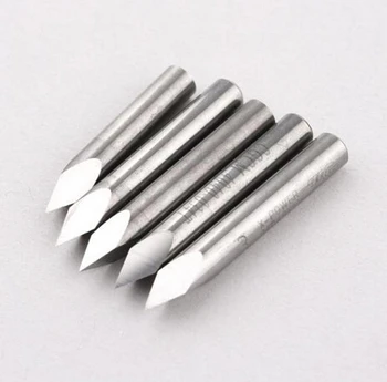 

5x 45 Degree High Quality 6mm Carbide Steel Router Pyramid engraving Bit (3J6x4501x5)