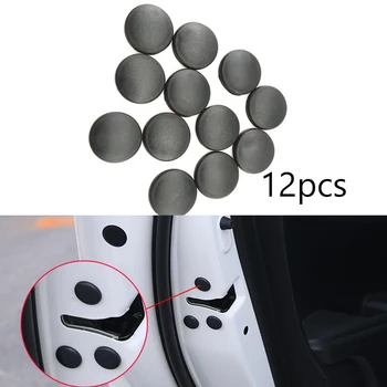 

12pcs Car Door Lock Screw Protector Cover Interior Accessories for Hyundai ix35 iX45 iX25 i20 i30 Sonata,Verna,Solaris,Elantra