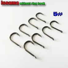 Лучшие iseasa hookd 5# плоской головкой 5000 шт./лот профессиональная фабрика производства