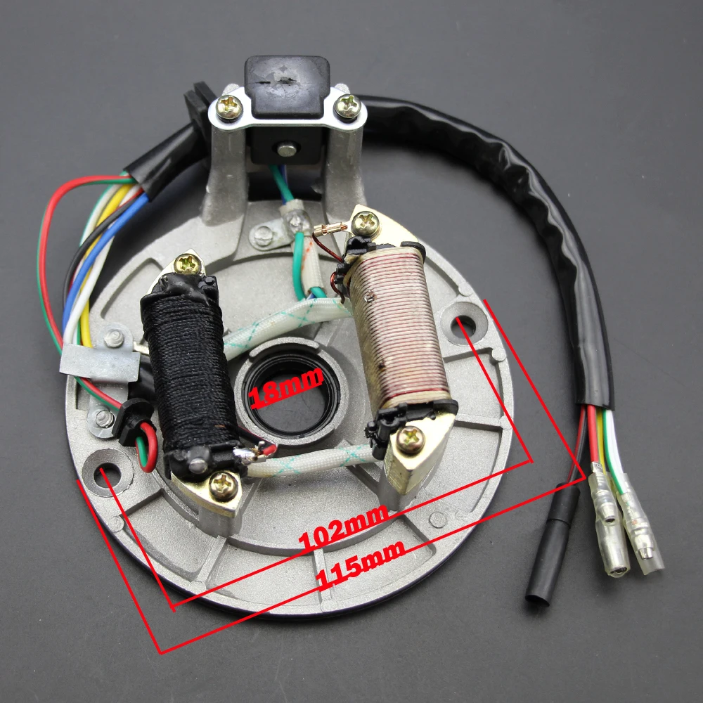 Полный Жгут проводов зажигания регулятор катушки CDI выключатель C7HSA Свеча зажигания 150cc 200cc 250cc квадроцикл
