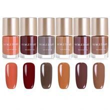 NICOLE дневник лак для ногтей Карамель Кофе серия Быстросохнущий лак для ногтей лак 6 цветов на выбор 9 мл