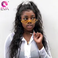 Эва волос 180% плотность 360 кружевных фронтальных париков для женщин кружева передние человеческие волосы парики предварительно сорвал с Детские Волосы бразильские волосы Remy