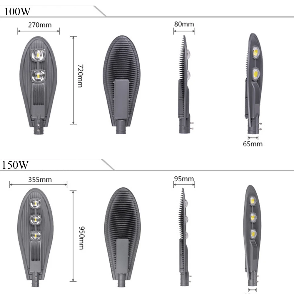 Уличный светодиодный фонарь водонепроницаемый 20/50/60/100/150 Вт IP65 1 шт.|led street|led street
