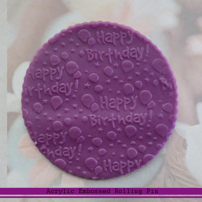 498 Hot Sale Happy Birthday Pattern Embossing  Rolling Pin  6 (1)