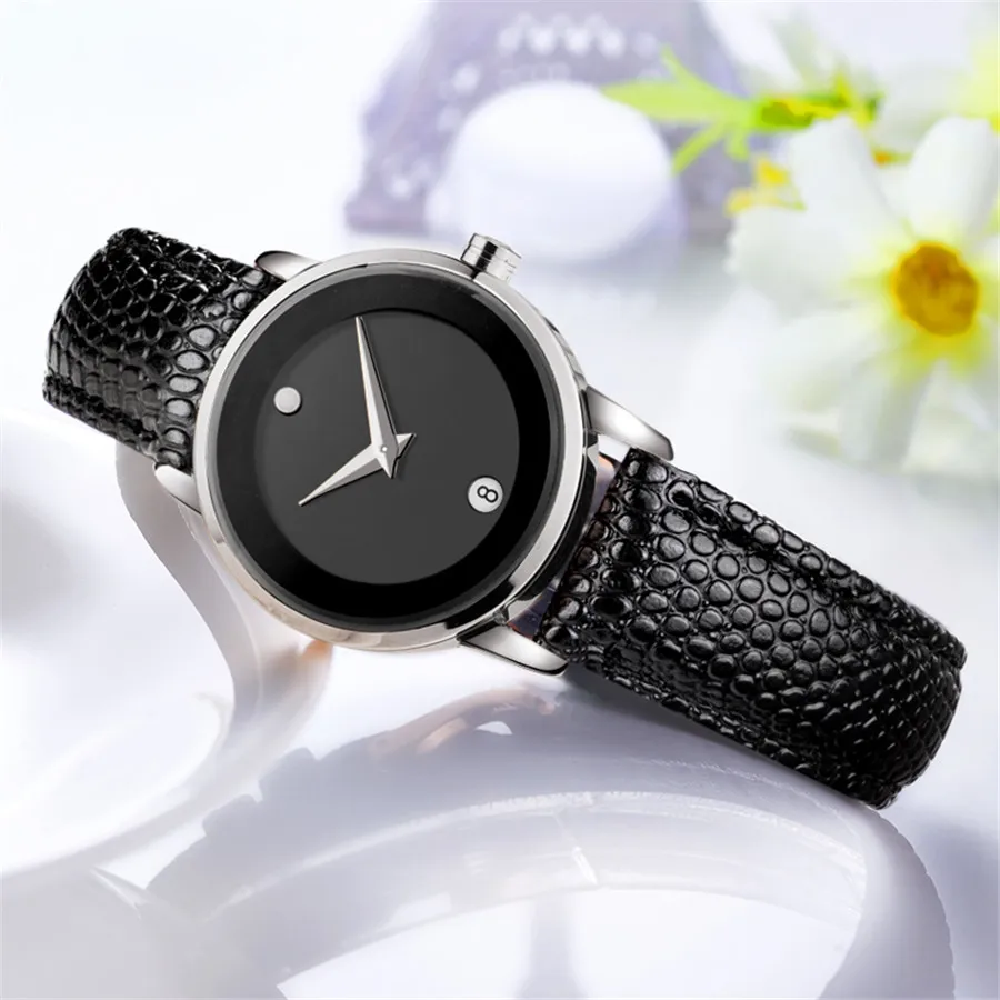 DOM женские часы люксовый бренд водонепроницаемые Стильные кварцевые часы с кожаным ремешком наручные часы-браслет Reloj Mujer