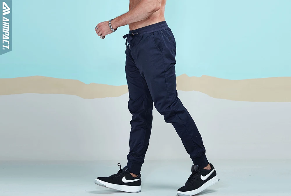 Aimpact 2017 New Men's Casual Pants Fashion Chino Jogger Pant  (22)