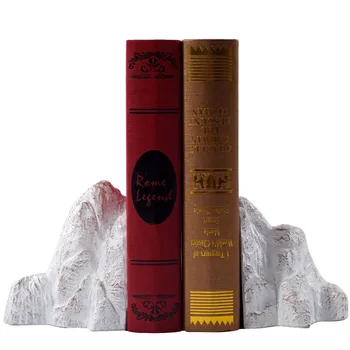 

Creative Personality Resin Rockery Book File Creative Home Living Room Study Room Chinese Ornament Decor M1484