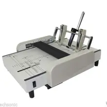 A3 буклет делая машину Бумага переплетные работы и складной брошюра сшивная машина только 220 В Фирменная Новинка RH