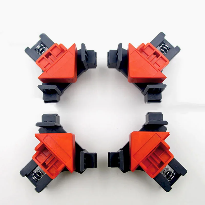 

Tool Corner Bracket Carpenter's Equipment Fixing Clips 4pcs Set Plastic Woodworking Multifunctional Accessories
