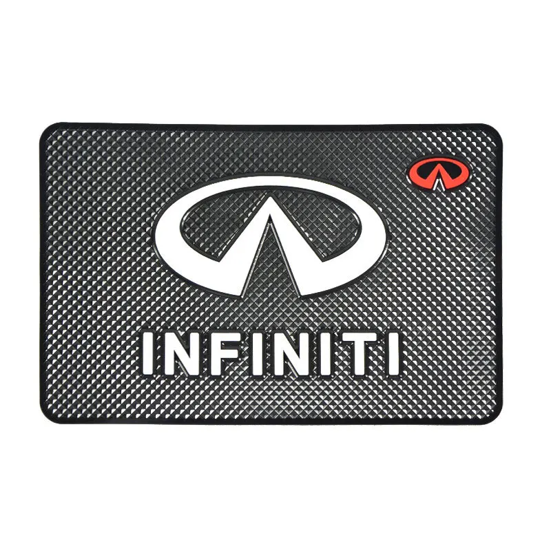 

Car Logo Anti-Slip Mat Automobiles Non-Slip Pad Phone Holder for Infiniti FX35 Q50 Q45 G35 G37 M35 QX70 FX37 QX60 Q30 FX i30